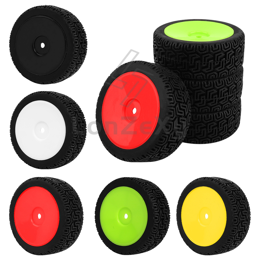 Rc Tire Foam Insert - 4 PCS 1/10 RC On‑Road Car