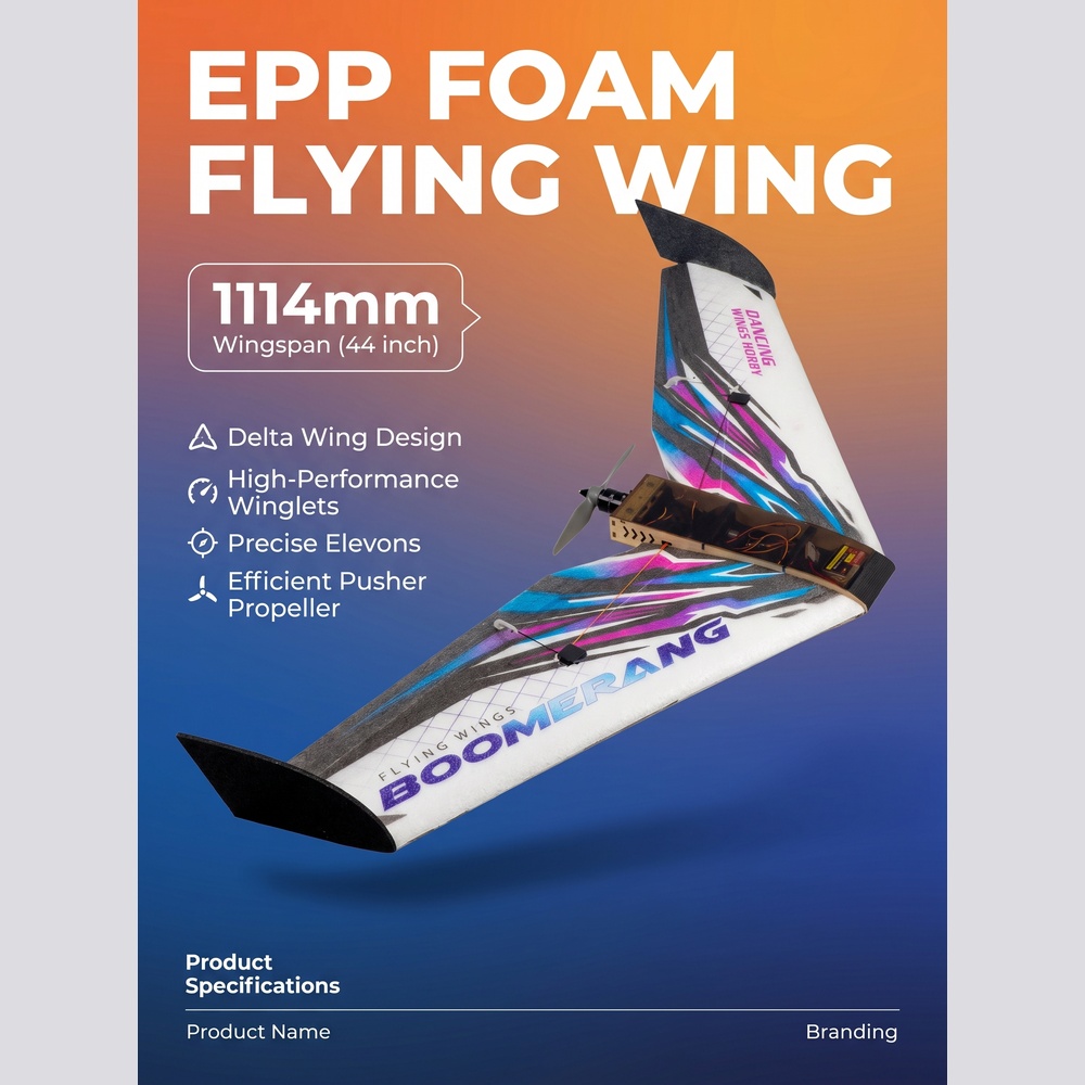 Rc Hobby Wing - Boomerang 44