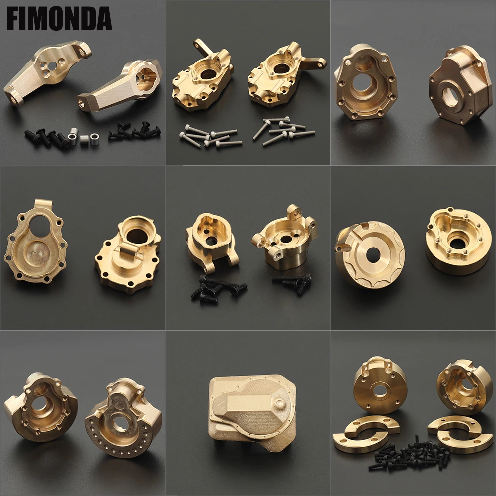 Rc Hobby Factory - Brass Heavy Duty Counter Weight Set