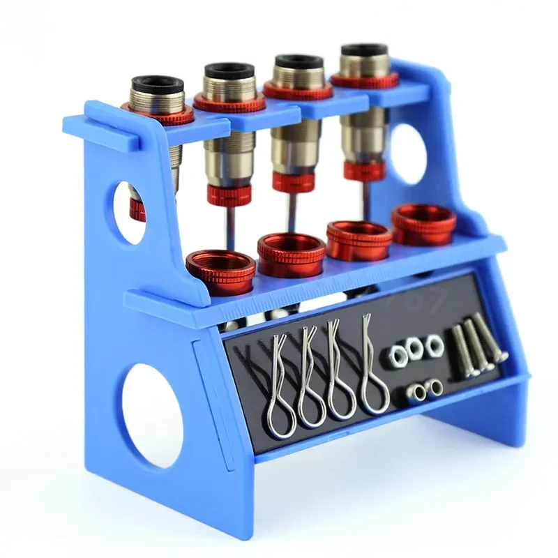 Rc Tire Foam Insert - 1Set Magnetic Damper Stand for Kyosho