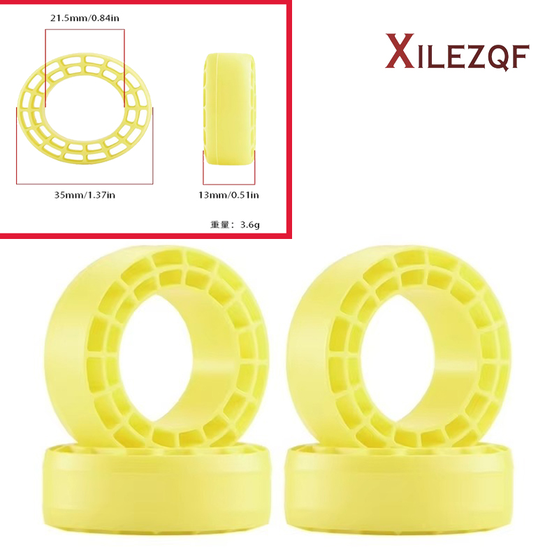 Rc Tire Foam Insert - XILEZQF RC 4pcs 0.7 Inch Silicone