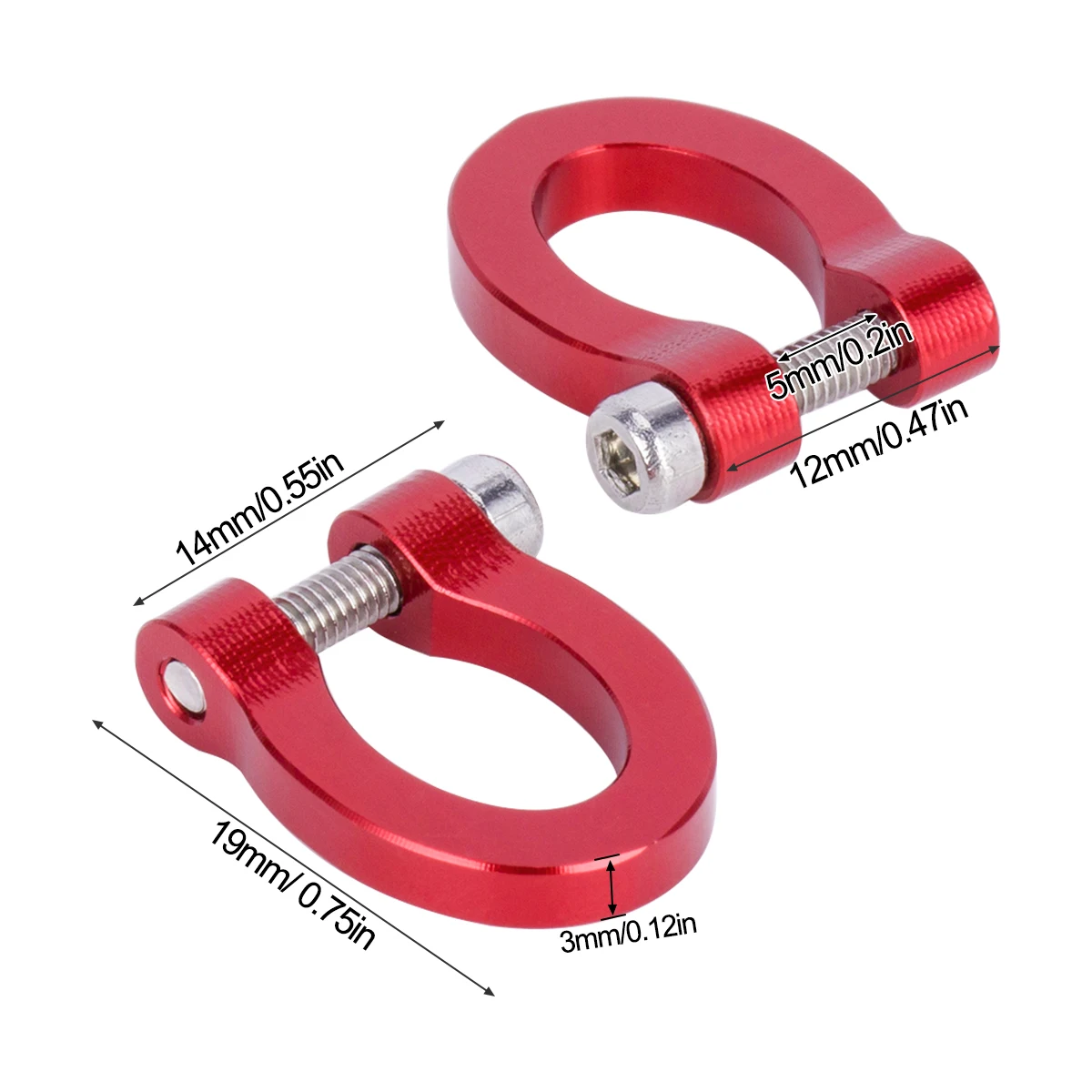 CNC Aluminum Bumper D-ring Tow - Rc Hobby Factory review and price