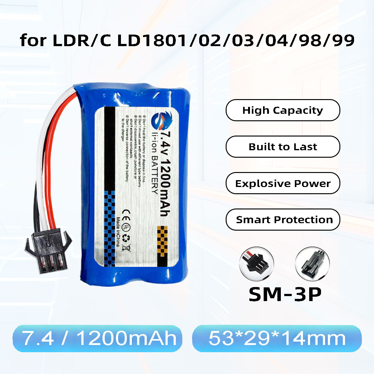 Skymaker 2S Li-Ion Battery 7.4 - Rc Hobby Factory review and price