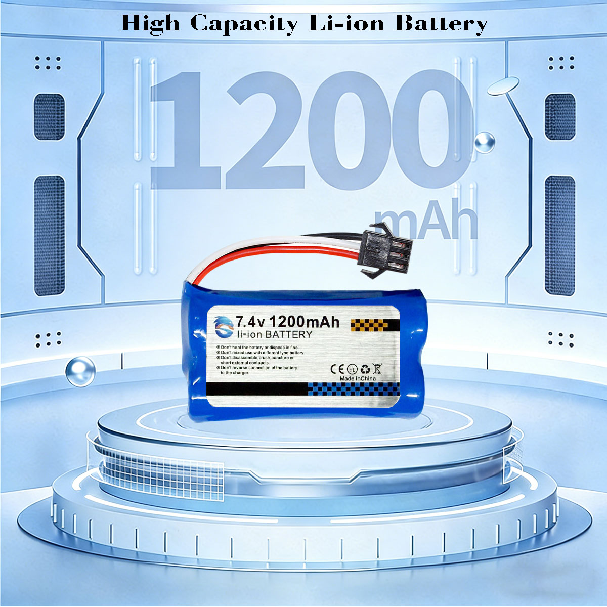 Skymaker 2S Li-Ion Battery 7.4 - Rc Hobby Factory review and price
