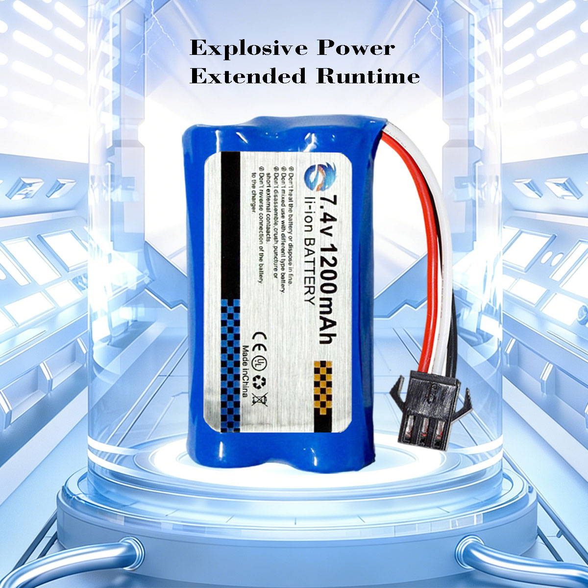 Skymaker 2S Li-Ion Battery 7.4 - Rc Hobby Factory review and price