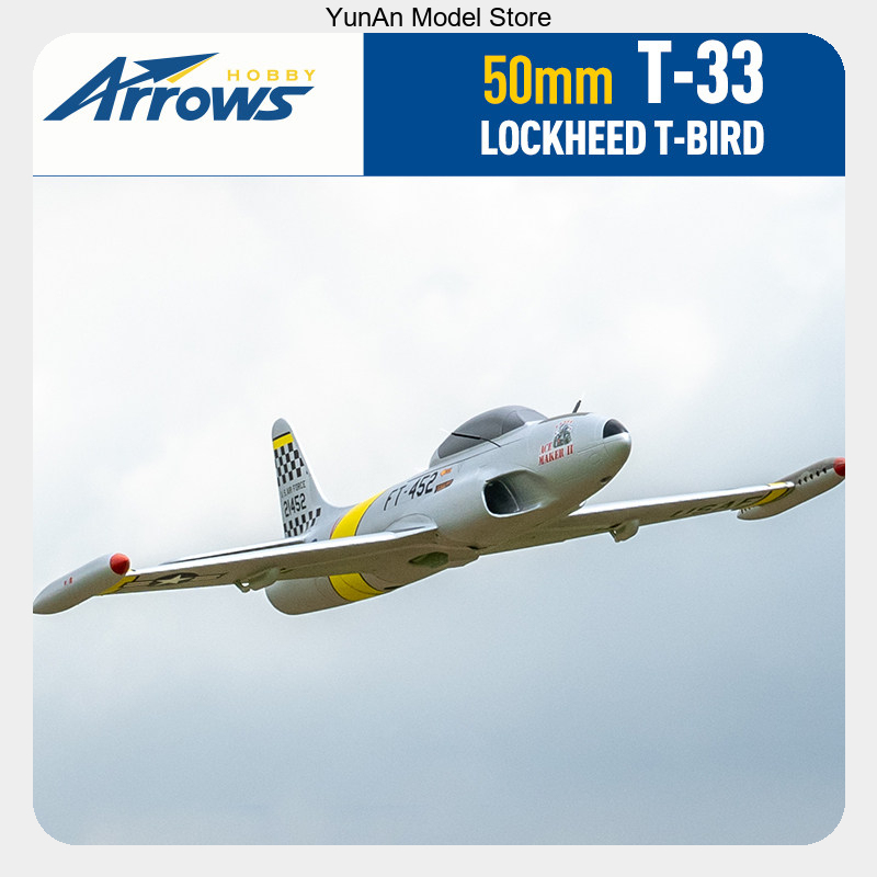 RC Airplane Jet T-33 T33 50mm  - Rc Hobby Park review and price