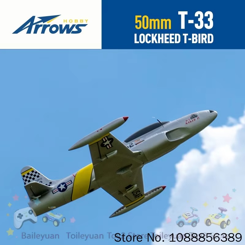Arrows Hobby 50mm T‑33 RC Airp - Rc Hobby Park review and price