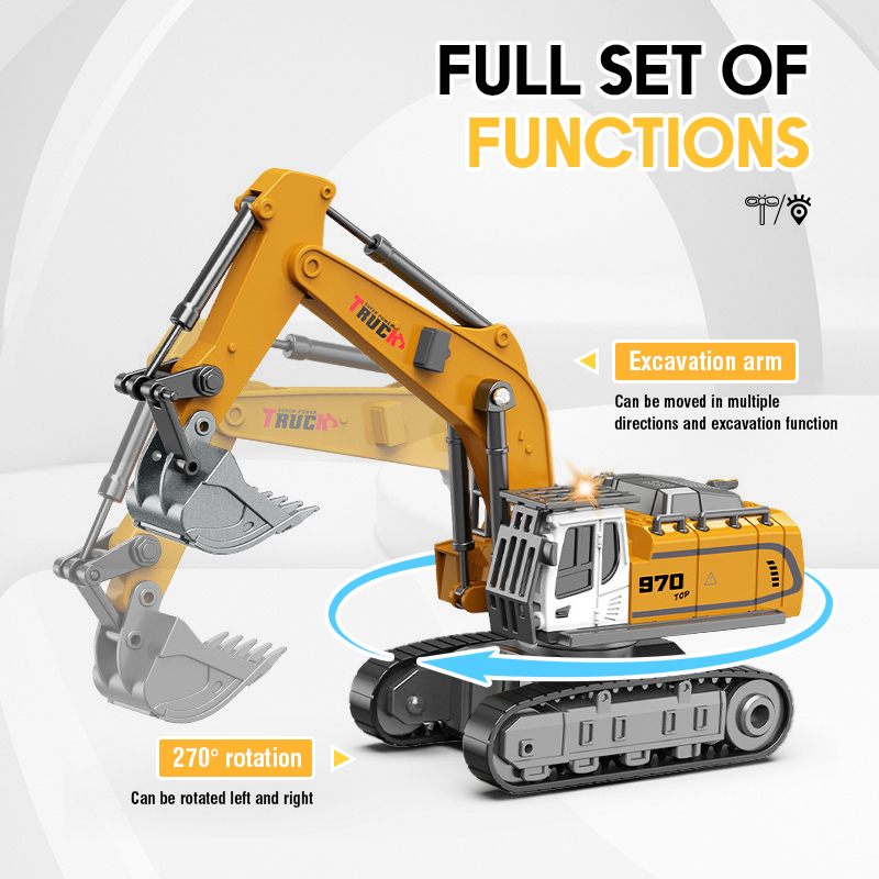 1:64 Mini RC Excavator Crawler - Rc Hobby Excavator review and price