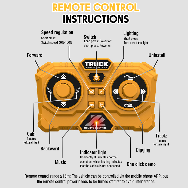 1:64 Mini RC Excavator Crawler - Rc Hobby Excavator review and price