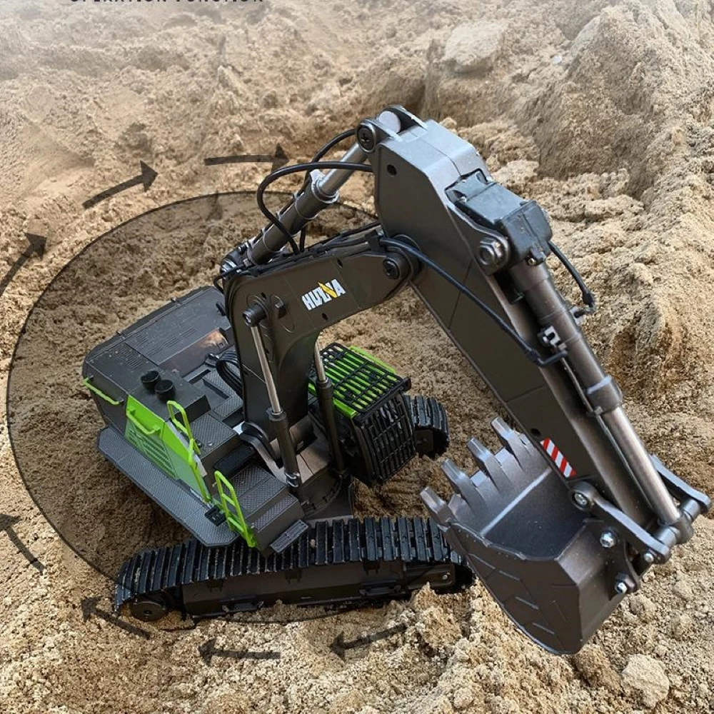 HUINA 1593 1/14 RC Excavator T - Rc Hobby Excavator review and price