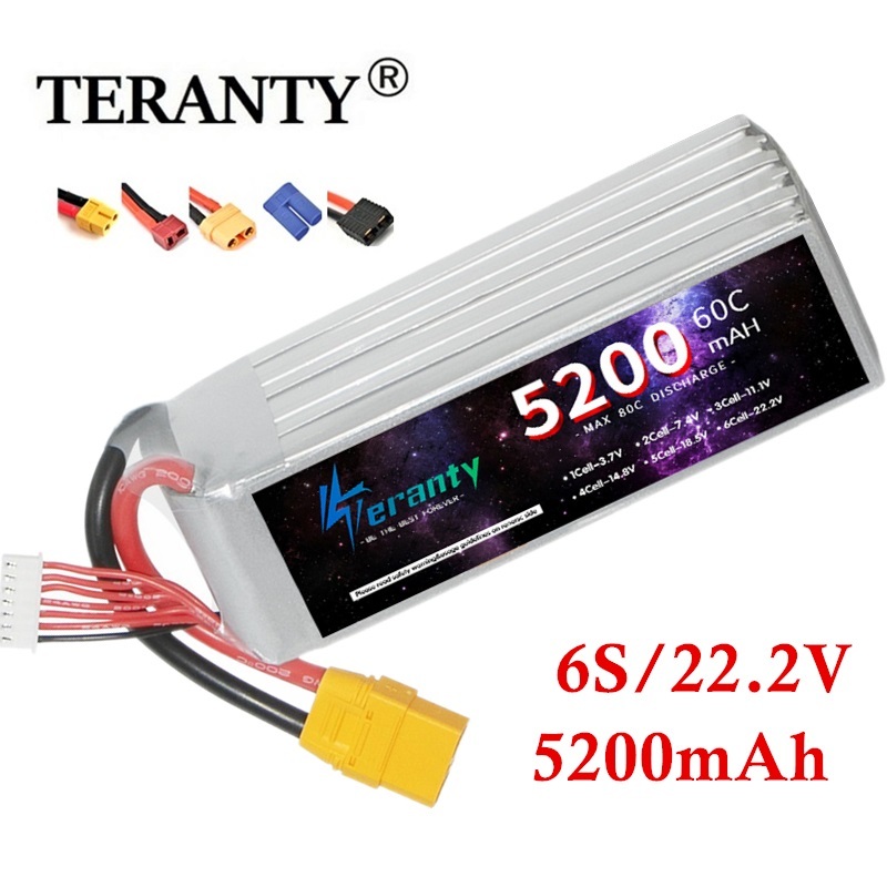 TERANTY 6S 5200mAh Lipo Batter - Rc Hobby Factory review and price