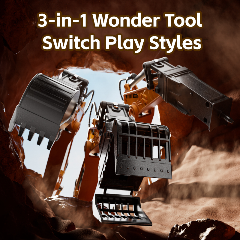 RC Excavator 14 Channel 3 IN 1 - Rc Hobby Excavator review and price