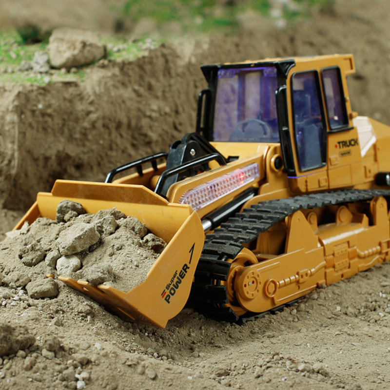 Bulldozer Dumper Tractor RC Tr - Rc Hobby Excavator review and price