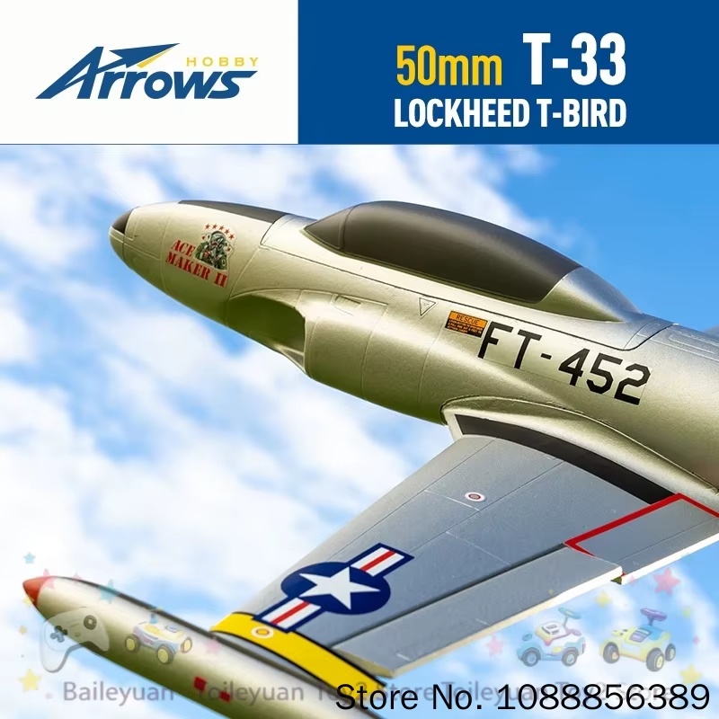 New In Stock Blue Arrows T-33  - Rc Hobby Park review and price