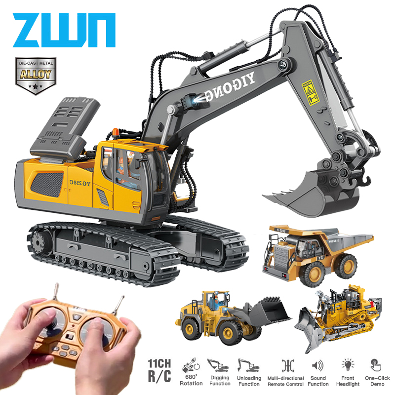ZWN 2.4G Remote Control Excava - Rc Hobby Excavator review and price