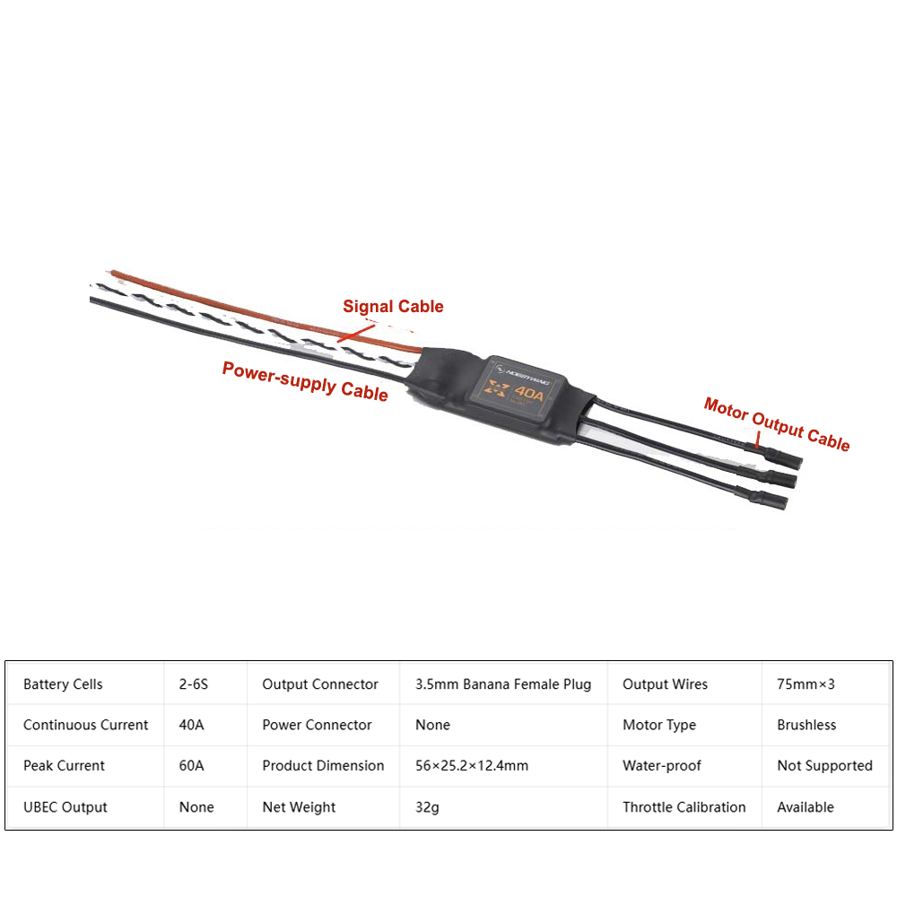 Hobbywing XRotor 40A Brushless - Rc Hobby Wing review and price