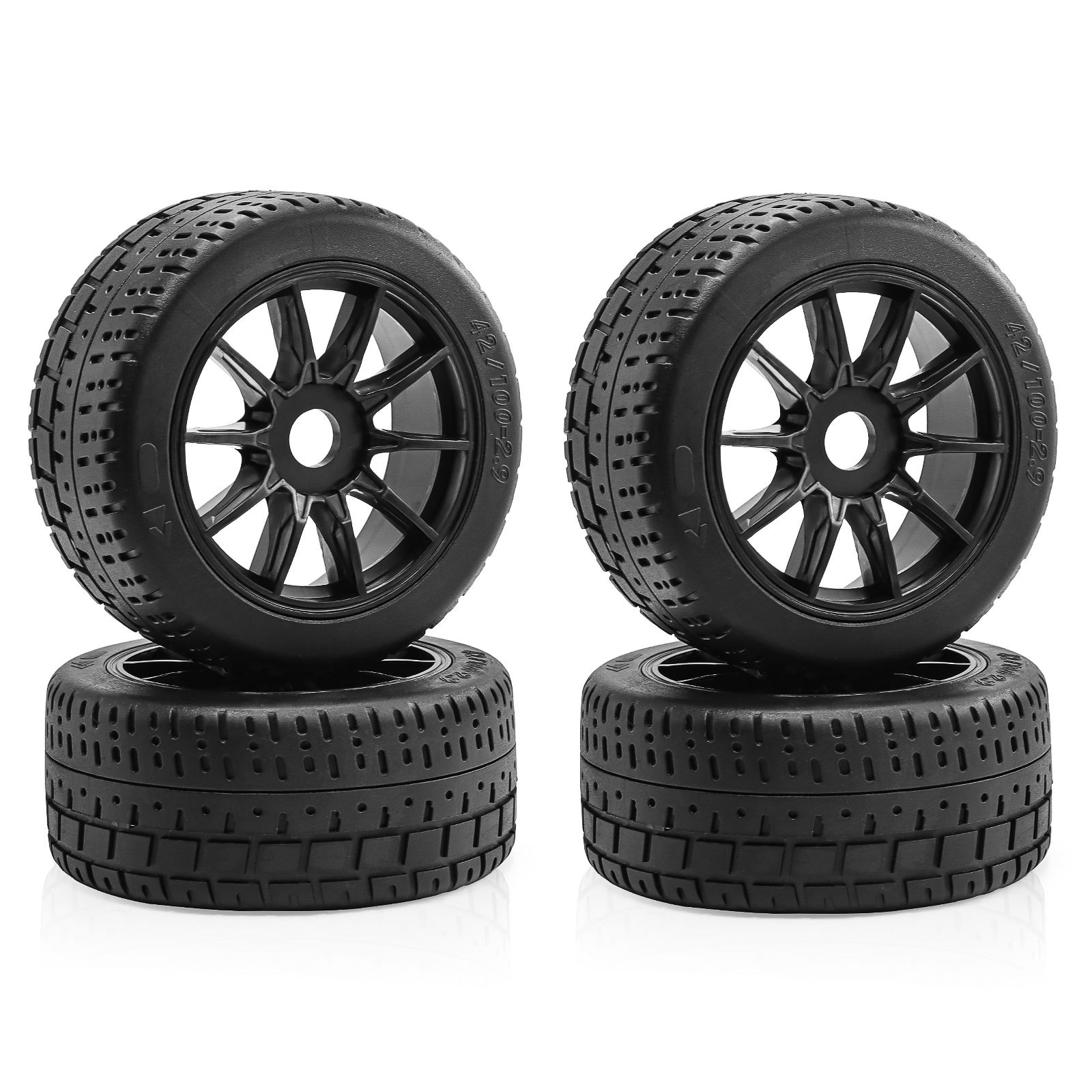 4pcs 100*44mm RC Wheel Rim & T - Rc Tire Foam Insert review and price